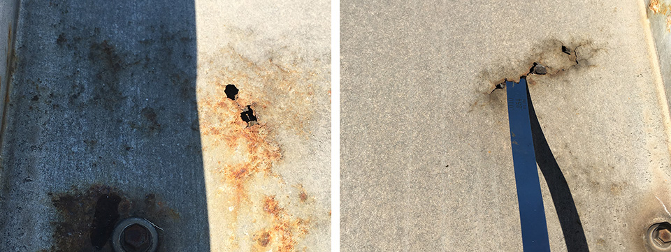 Complete panel rust-thru